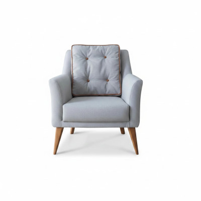 HellBlue he Living room Single Seater Designer Upholstered Chair Relax Armchair Furniture  Le salon HellBlue fauteuil design monoplace rembourré Relax Fauteuil Mobilier