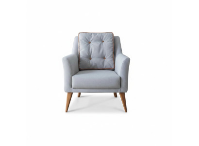 HellBlue he Living room Single Seater Designer Upholstered Chair Relax Armchair Furniture  Le salon HellBlue fauteuil design monoplace rembourré Relax Fauteuil Mobilier