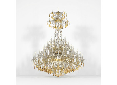 Élégant lustre en cristal Éclairage du salon Lustre intérieur