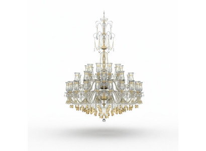 Chic lustre Salon Lustre en cristal Luminaire suspendu design