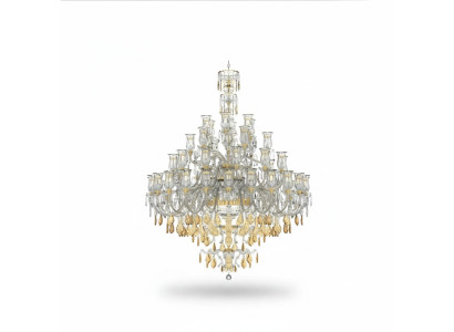Grand lustre Lustre de luxe Salon Lustre pour plafond Luminaire Lampe