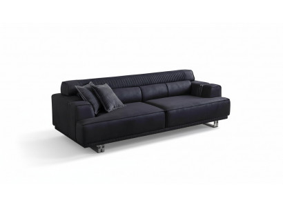 Canapé 3 places Meuble moderne Blanc Salon de luxe Designer 235cm Ameublement