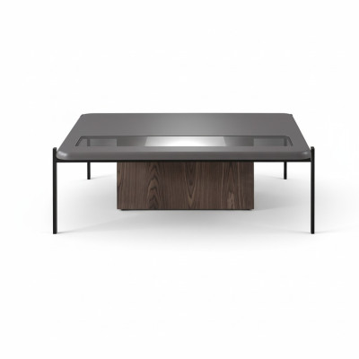 Tables basses modernes en bois rectangulaires Design de meubles Table de salon Tables
