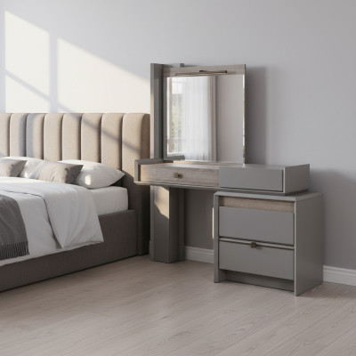 Moderne coiffeuse de luxe dans la chambre Table console neuve Grise