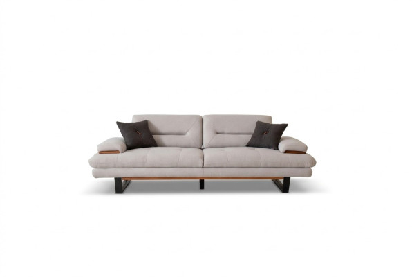 Luxe Canapé 3 Places Mobilier Salon Designer 238cm Canapés Sofas