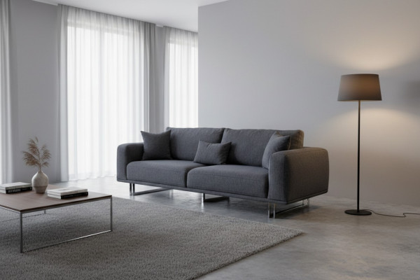 Canapé moderne 3 places Meubles dans le salon Canapés de luxe de designer Ameublement