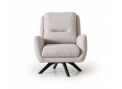 Fauteuil blanc moderne Salon Siège Mobilier Textile Design de luxe Mobilier Lounge Club