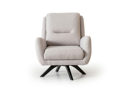 Fauteuil blanc moderne Salon Siège Mobilier Textile Design de luxe Mobilier Lounge Club