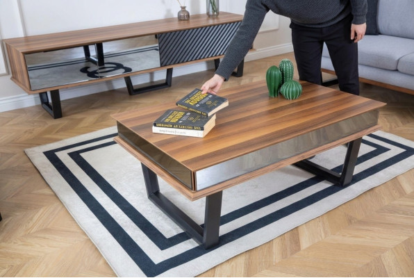 Salon Table basse Table Design Meubles de luxe Ameublement Moderne Tables basses