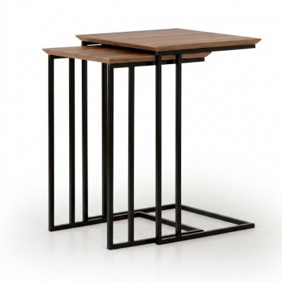 Salon 2x Table d'appoint Design de table Mobilier de luxe Ameublement moderne