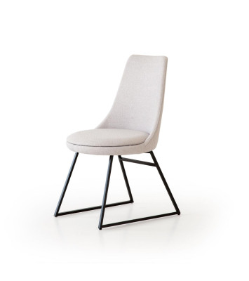 Design élégant de chaises Mobilier Blanc Moderne Salle à manger Chaises de luxe