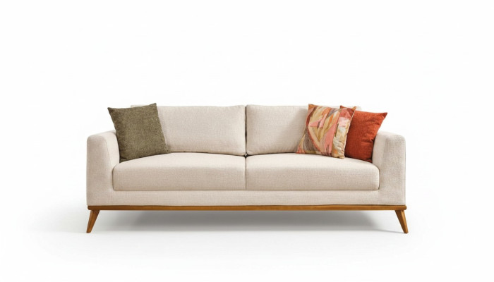 Élégant canapé 3 places - Mobilier design Salon Luxueux Canapés Canapés 223cm