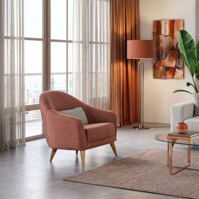 Fauteuil de luxe Meubles élégants Salon Lounge Club Design Siège simple
