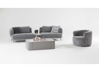 Ensemble salon de luxe 2 pièces. Canapé trois places fauteuil ensemble canapés 3+1.