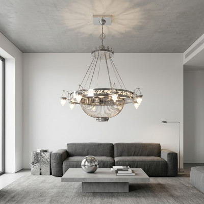Grand luminaire Lampe Lustre Lampes de luxe xxl Luminaire plafonnier 220x250