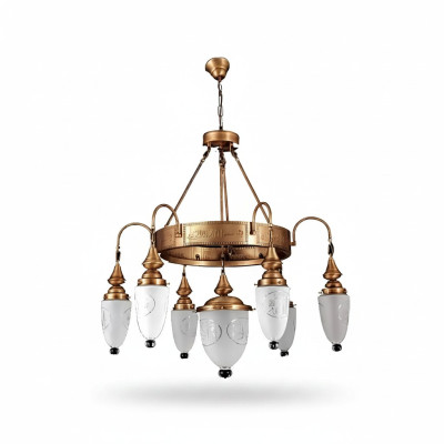 Lampe suspendue Lustre lampe en cristal Plafonnier Lampes 90x125
