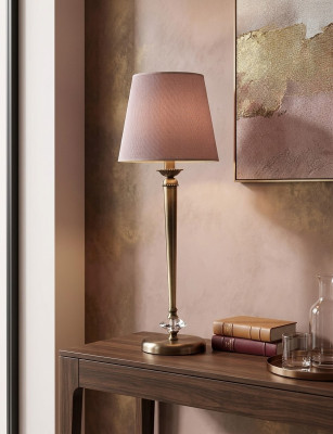 Lampe de table Lampadaire moderne luxueux Lampe de table de chambre Lampes de table 27x50