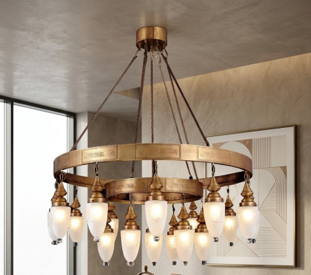 Lustre Lampe Lustres Lampe en cristal Plafonnier 120x180