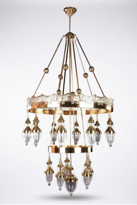 Lustre Lustre en cristal Lampes Plafonnier Lampe 110x225