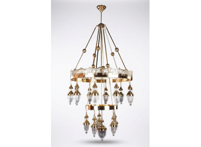 Lustre Lustre en cristal Lampes Plafonnier Lampe 110x225