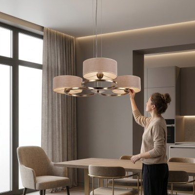 Plafonnier Lampe murale moderne pour salon avec des lampes luxueuses