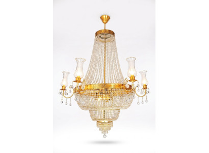 Lampe lumière suspendue Lustre Plafonnier Lampes lampe en cristal 115x160