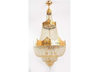 Lustre suspendu Lustre Lampe Lampe en cristal Plafonnier Lampes 100x245
