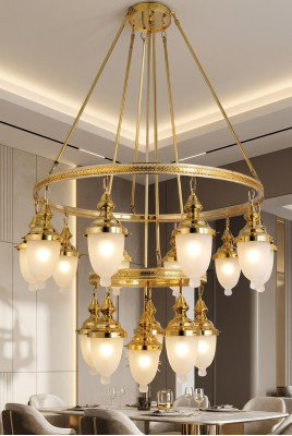 Lampe à suspension Lustre Lampe lampe en cristal Lampe de plafond Lampes 100x220