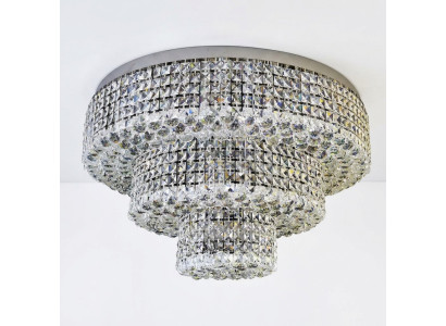 Luminaire suspendu Lustre Lampe Lampe en cristal Plafonnier Lampes 80x55