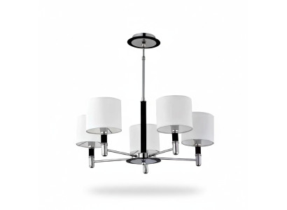 Plafonnier en chrome lampe de salon chic lumière de luxe pour la chambre d'amis