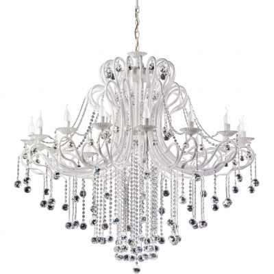 Lustre, Lustre suspendu, Lampe en cristal, Plafonnier, Lampes 132x165