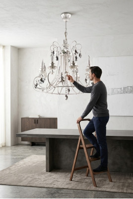Lustre Lampe de salon Luminaire Plafonnier nouveauté chic luxe à la maison