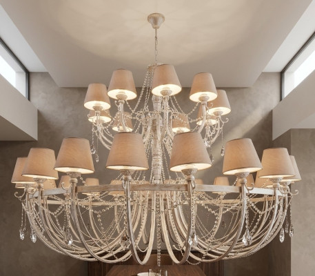 Lampadaire Lustre Lustre Lustre Lampe Lampe en cristal 180x260