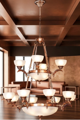 Lumière suspendue Lustre Lampe Lampe en cristal Plafonnier Lampes 110x140
