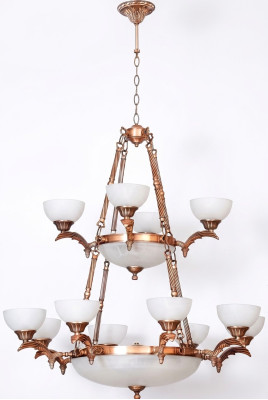 Lumière suspendue Lustre Lampe Lampe en cristal Plafonnier Lampes 110x140