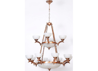 Lumière suspendue Lustre Lampe Lampe en cristal Plafonnier Lampes 110x140