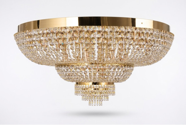 Suspension lumineuse Lustre Lampe Lampe en cristal Luminaire Lampes 100x45