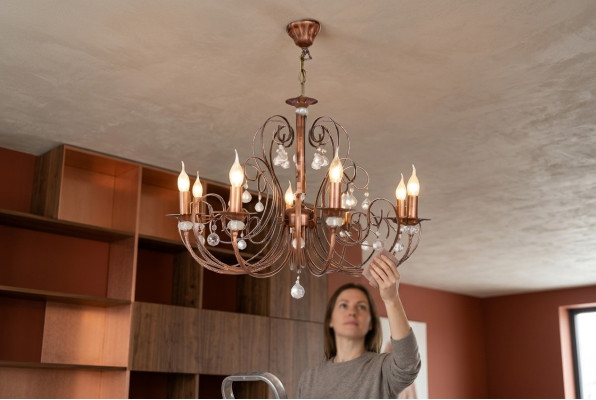 Lustre Lustre suspendu moderne de luxe 89x70 lumières