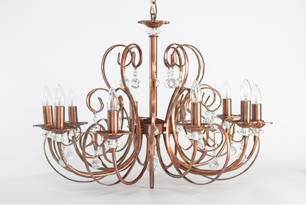 Lustre Luminaire Suspension Lumière Luxe Salon Lampe Lumières 89x80