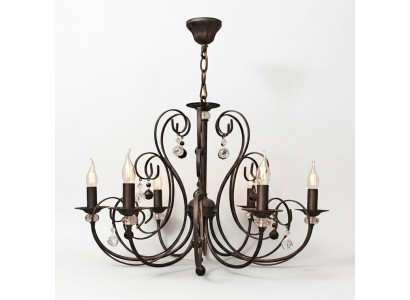 Lustre pour le salon Lampe en cristal brillante neuve Zone intérieure