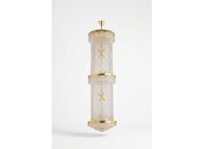 Lampe suspendue, lustre, lampe de plafond, lustres, lampe en cristal 50x200