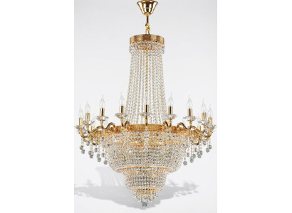 Lampe suspension Luminaire Lustre Lampes Lampe en cristal Plafonnier 98x150