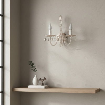 Applique murale en cristal intérieur lumière de couloir pour maison luminaire de chambre.