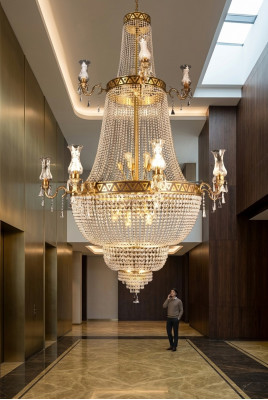Lustre de plafond xxl Lampe Suspension Luminaire Lustre 150x290