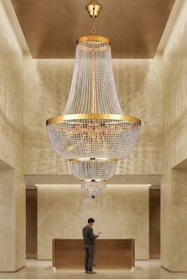 Lampe suspension lustre Lampe en cristal Plafonnier Lampes 60x130