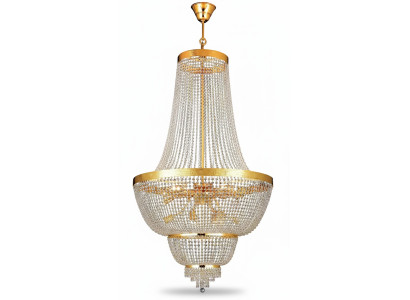 Lampe suspension lustre Lampe en cristal Plafonnier Lampes 60x130