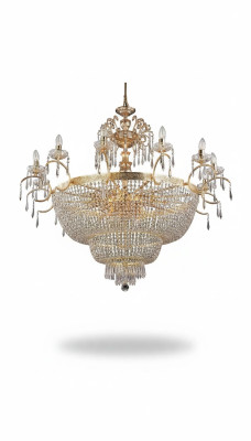 Lampe suspension Lustre Lampes Lampe en cristal Plafonnier 118x125