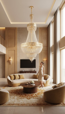 Lustre Lampe suspension lampe en cristal Plafonnier Lampes 100x315
