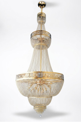 Lustre Lampe suspension lampe en cristal Plafonnier Lampes 100x315