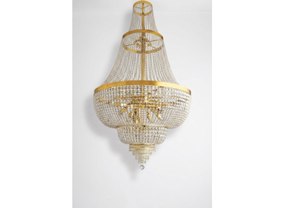 Lustre Suspension Lampe Lustre Lampe en cristal Plafonnier Lampes 100x245